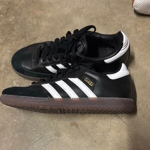Adidas Samba Black and White Trainers